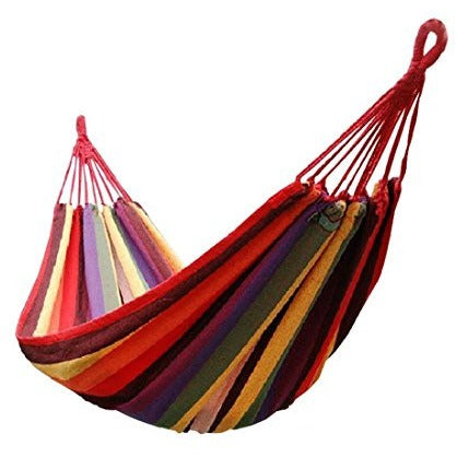 Honesh Outdoor Leisure Double 2 Person Cotton Hammocks 450lbs Ultralight Camping Hammock - Tropically Inclined