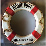 Nautical Home Port Life Ring Personalized - Tropically Inclined