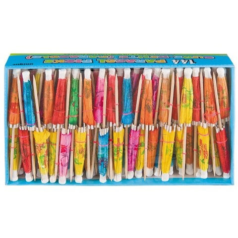 Drink Umbrellas, Assorted 144ct - Tropically Inclined