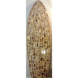 TIKI Glass Mosaic Surfboard - Tropically Inclined