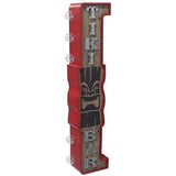 Crystal Art E2 Concepts Off The Wall Metal LED Lighted Tiki Bar Sign, 3.9" x 7.7" x 29.9" - Tropically Inclined