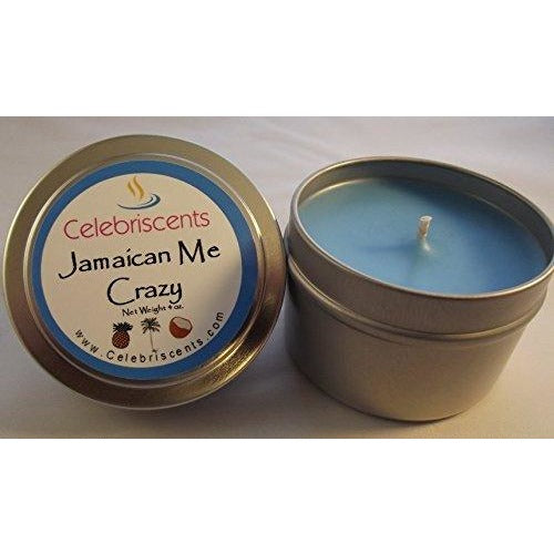 Jamaican Me Crazy Coconut, Pineapples, Kiwi Tropical Soy Scented Candle - Tropically Inclined