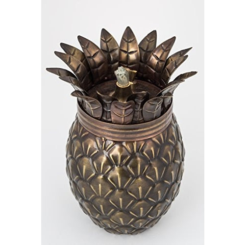 Pineapple Tabletop Torch / Oil Lamp - Tropically Inclined