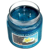 Village Candle Tropical Getaway 16 oz Glass Jar Scented Candle, Medium - Tropically Inclined