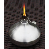 Stainless Steel Teardrop Patio Garden Table Tiki Torches - Tropically Inclined