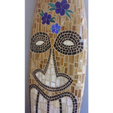 TIKI Glass Mosaic Surfboard - Tropically Inclined