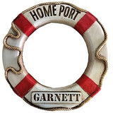 Nautical Home Port Life Ring Personalized - Tropically Inclined