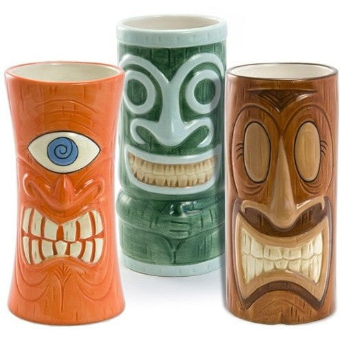 Portrait Tiki Mugs Set - Tropically Inclined