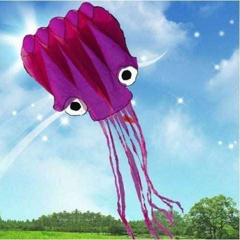 5M Large Octopus Parafoil Kite with Handle & String by Amazona's presentz - Tropically Inclined