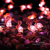 Red Flamingo String Lights By IMPRESS LIFE - Tropically Inclined