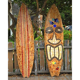 TIKI Glass Mosaic Surfboard - Tropically Inclined