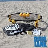 Spikeball Combo Meal - As Seen On Shark Tank TV - 3 Ball Set, Drawstring Bag, And Rule Book - Tropically Inclined